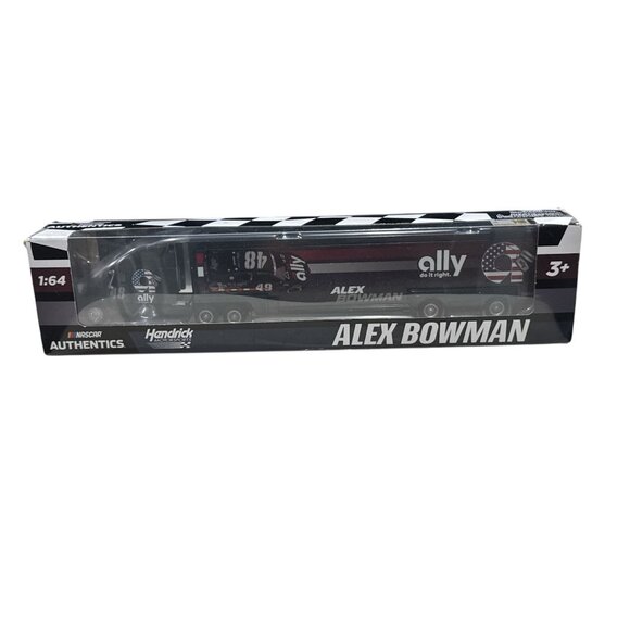 Nascar 2021 Alex Bowman 48 Ally Veterans Hauler 1:64, Authentics Hendrick Motors - Picture 4 of 4